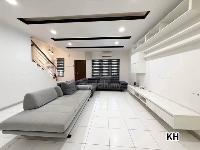 Kitchen Extended Fully Renovated Akasia Bandar Botanic Double Storey 1