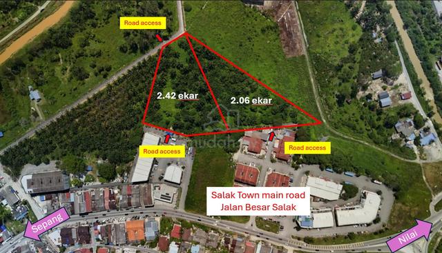 Exclusive Adjoining Land : 4.47 acres @ Salak, Sepang 1