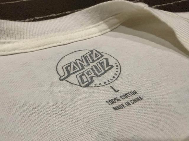 SANTA CRUZ skateboards tee L 5675 - photo 4 of 6