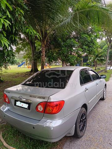2001 Toyota COROLLA 1.8 ALTIS G MY01 E120 (A) - 2
