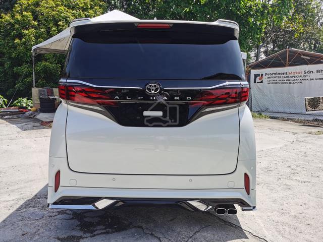 HUD SIDE STEP 2024 Toyota ALPHARD 2.5 Z BODYKIT - 4
