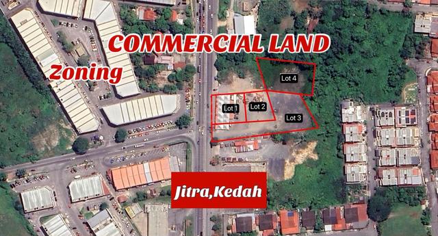 Zoning Commercial Facing Road Agriculture Land Pekan Jitra Kedah Sale 1
