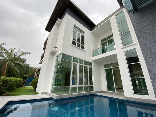Saiz 8100sf 6r7b 2.5 Storey Bungalow with swimming pool Bukit Jelutong 1