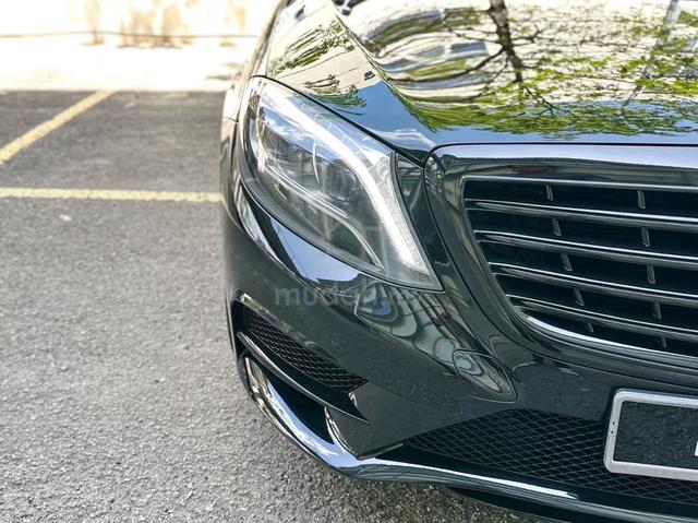 SALES W222 Mercedes Benz S400H 3.5 AMG LINE LOCAL - 5