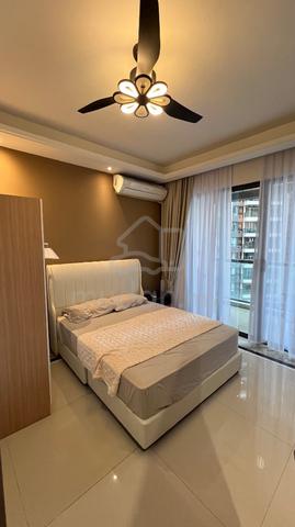 Balcony Female Room Private Fridge Washer R&F RNF CIQ Johor Bahru JB 1