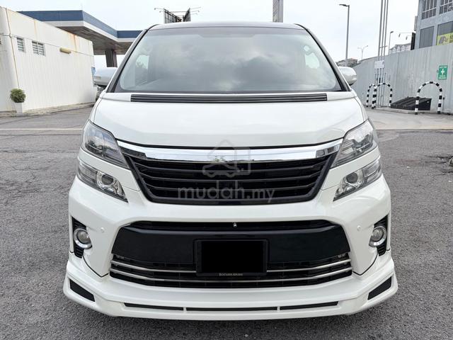 Toyota VELLFIRE 2.4 ZG 2P/Door P/Boot 7S CAN LOAN - 1