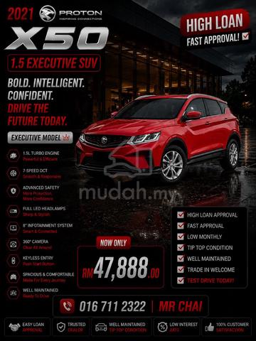 -2021 Proton X50 T 1.5L EXECUTIVE SUV (A) F/LOAN - 1