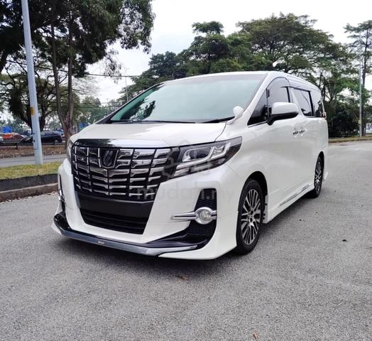 2015 CASH OTR Toyota ALPHARD 2.5 SA AGH30W (A) - 2