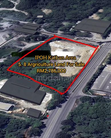 IPOH Kathan 5.8acre roadside land 1