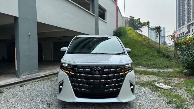 6A HUD 2024 Toyota ALPHARD 2.5 Z Side Step BSM - 1