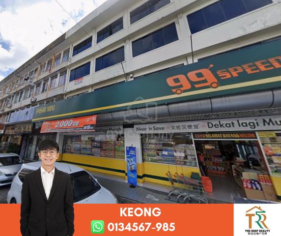 Bandar Kim Fung Shop For Sale @ Mile 4, Sandakan | 3 Adjoining Block 1