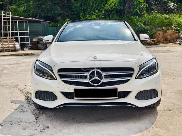 2016 Mercedes Benz C350E AMG LINE 2.0 RED INTERIOR - 2