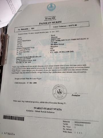 lot rumah utk dijual 1