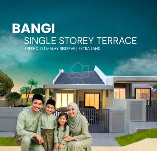 Freehold Rumah Teres Setingkat | Kediaman Impian Keluarga di Bangi 1