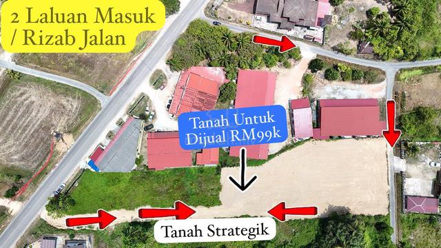 Tanah Lot Banglo Siap Tambung Tepi Jalan Berdekatan Bandar Pasir Puteh 1