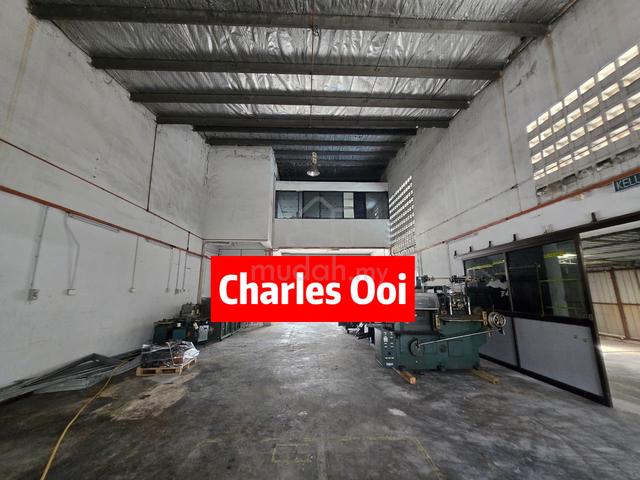 Perai 1.5 Storey Light Industry For Rent | 3700 sqft | Nagasari 1
