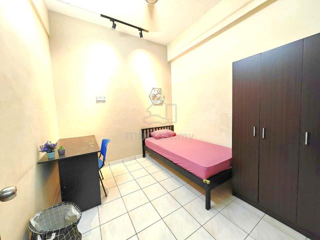 FREE 1 MONTH Female Single Room Seksyen 17 Near UM Mahsa PPUM SS2 1