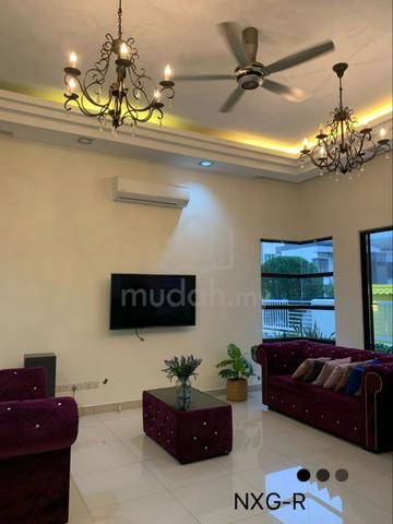Double Storey Semi-D House For RENT@ Setia Damai 14, Setia Alam 1