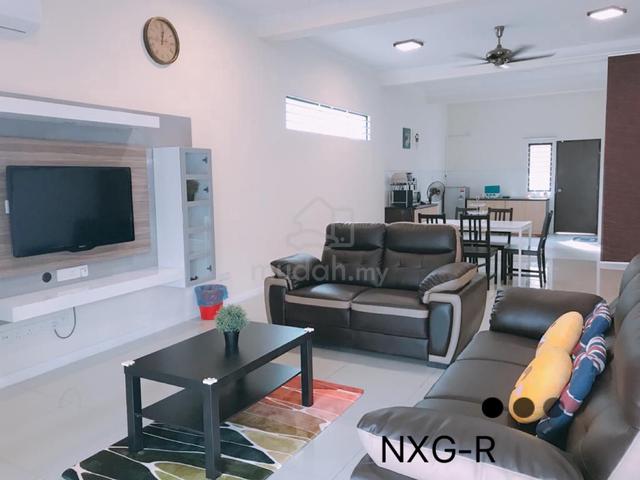 Fully Furnished Double Storey House For Rent @ Bukit Raja Mahligai 1