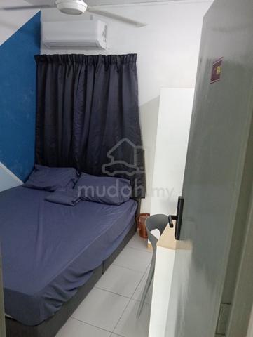 near top glove, setia city mall, seri jati fully furnished room 1