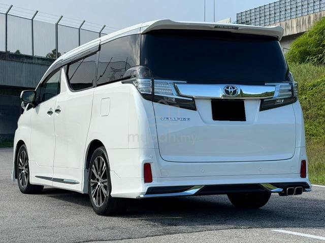 TOYOTA VELLFIRE 2.5 ZG (a) 360 CAM S/ROOF PILOT ST - 2