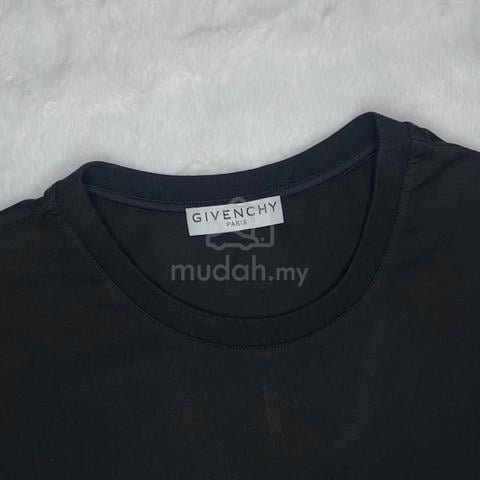 Givenchy Black Tee with Rainbow Embroidery Wording - photo 4 of 5