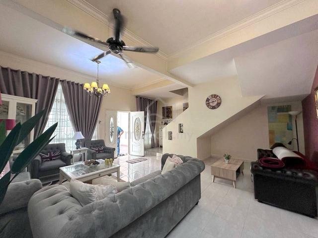RENOVATED EXTENDED CORNER LOT Double Storey Taman Desa Melati 3 Nilai 1