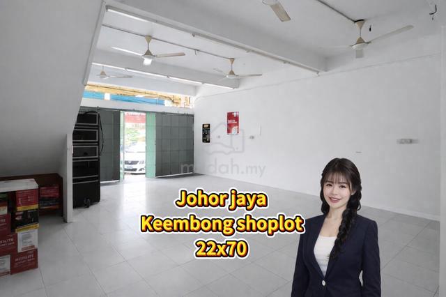For rent Shoplot keembong / johor jaya /teratai 1