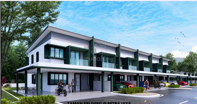 New Double Storey @ jalan depo/ Petra jaya 1