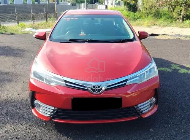 2018 Toyota COROLLA ALTIS 1.8 G FACELIFT (A)ALL-IN - 2