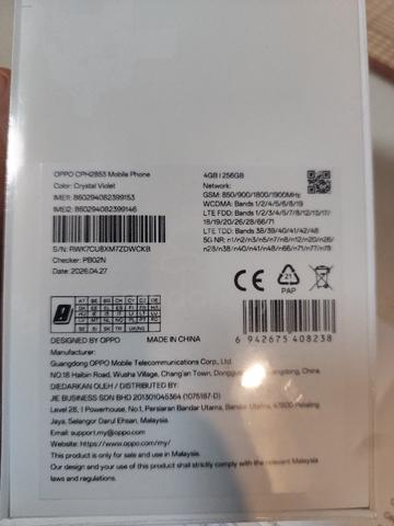 Oppo A6T 5g baru untuk dilepaskan. - photo 2 of 3