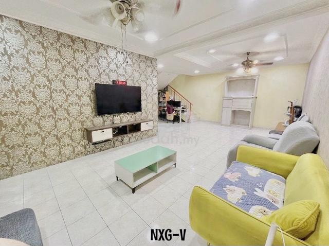 RENO & EXTENDED !! 24x50 Hulubalang Double Sty Cluster Taman Sentosa 1