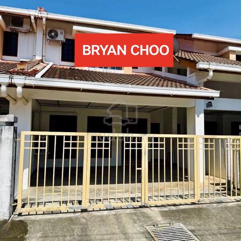 DOUBLE STOREY TERRACE HOUSE FOR RENT At TABUAN JAYA KUCHING SARAWAK 1
