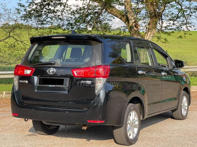 2017 Toyota INNOVA 2.0 G (A) UP TO 3 YEAR WARRANTY - 2