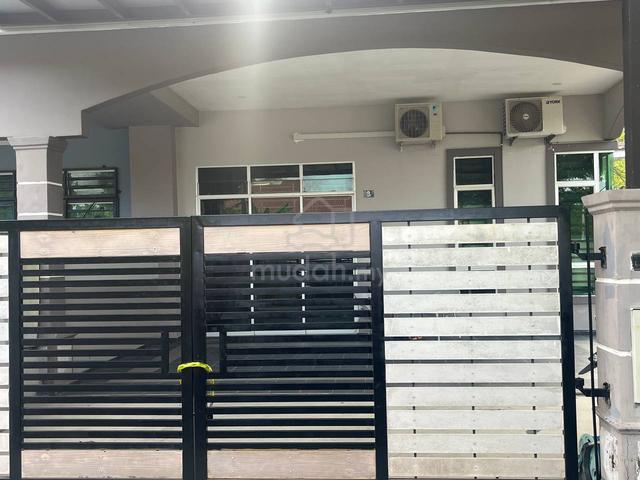 Fully Furnished Single Storey Corner Lot Terraced Open For Sale 1