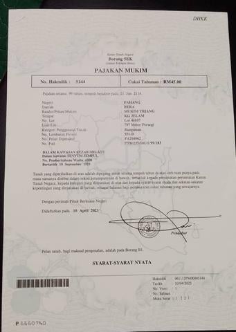 Tanah Bangunan Untuk Dijual 1