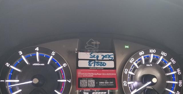 2018 Toyota INNOVA 2.0 G = 88,000km SERVICE TOYOTA - 2