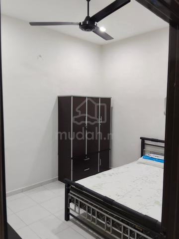 Bedroom C/W A/C, Home Alarm & C/C TV For Rental For Female Indian Only 1