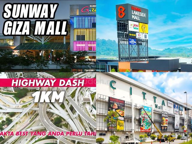 ELMINA 2.0 SUBANG Freehold Condo, nearny HELP Uni 1