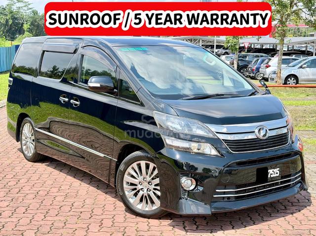 2013 Toyota VELLFIRE 2.4 Z GOLDEN EYES ✅2017 Reg - 1