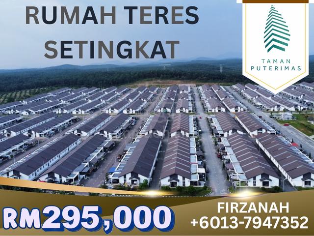Rumah teres setingkat Taman Puterimas, Kluang 1