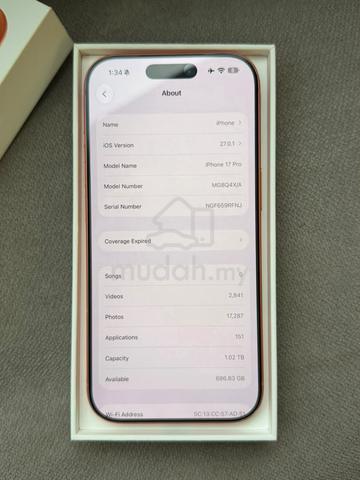 Apple iPhone 17 Pro 1 TB - photo 3 of 5
