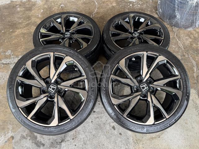 Rim second 18 civic fk7 siap tayar civic accord - photo 3 of 6