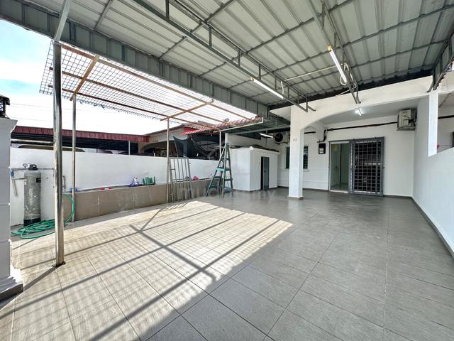 Freehold Bukit Rambai 1 storey terrace house Renovated Tangga Batu 1