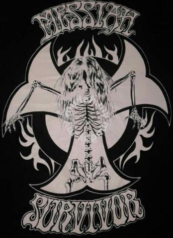 Vintage 90s Messiah Survivor Tee Tシャツ/カットソー(七分/長袖)