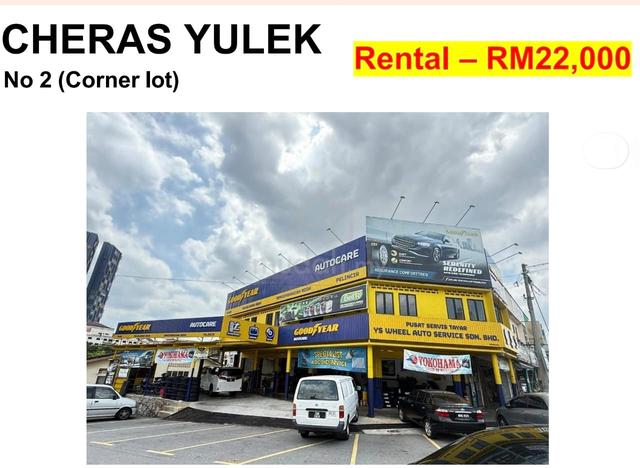 Prime Area 2 Storey Shoplot Corner Unit in Taman Cheras Yulek KL City 1