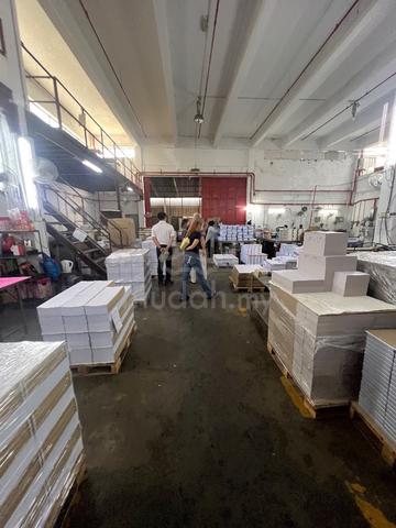 Rawang town pkns 3ty factory , nearby selayang , fully extention 1
