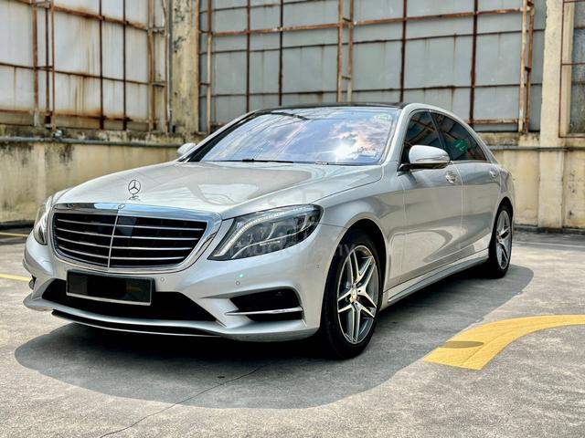 2017Mercedes SCLASS 3.5 400L HYBRID BROWN INTERIOR - 4