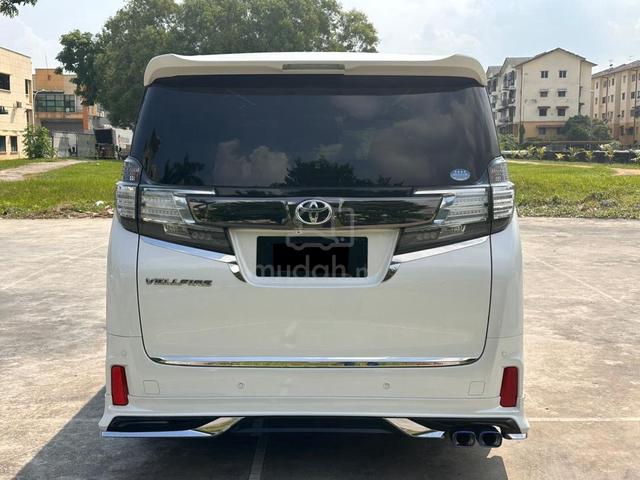 2017 Toyota VELLFIRE 2.5 ZG (A) SUNROOF LOAN PENUH - 4