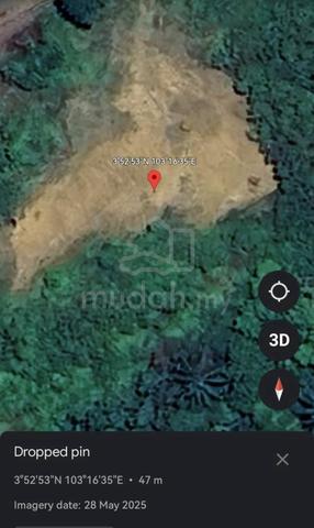Tanah Lot Bangunan RTP Bukit Goh untuk dijual 1